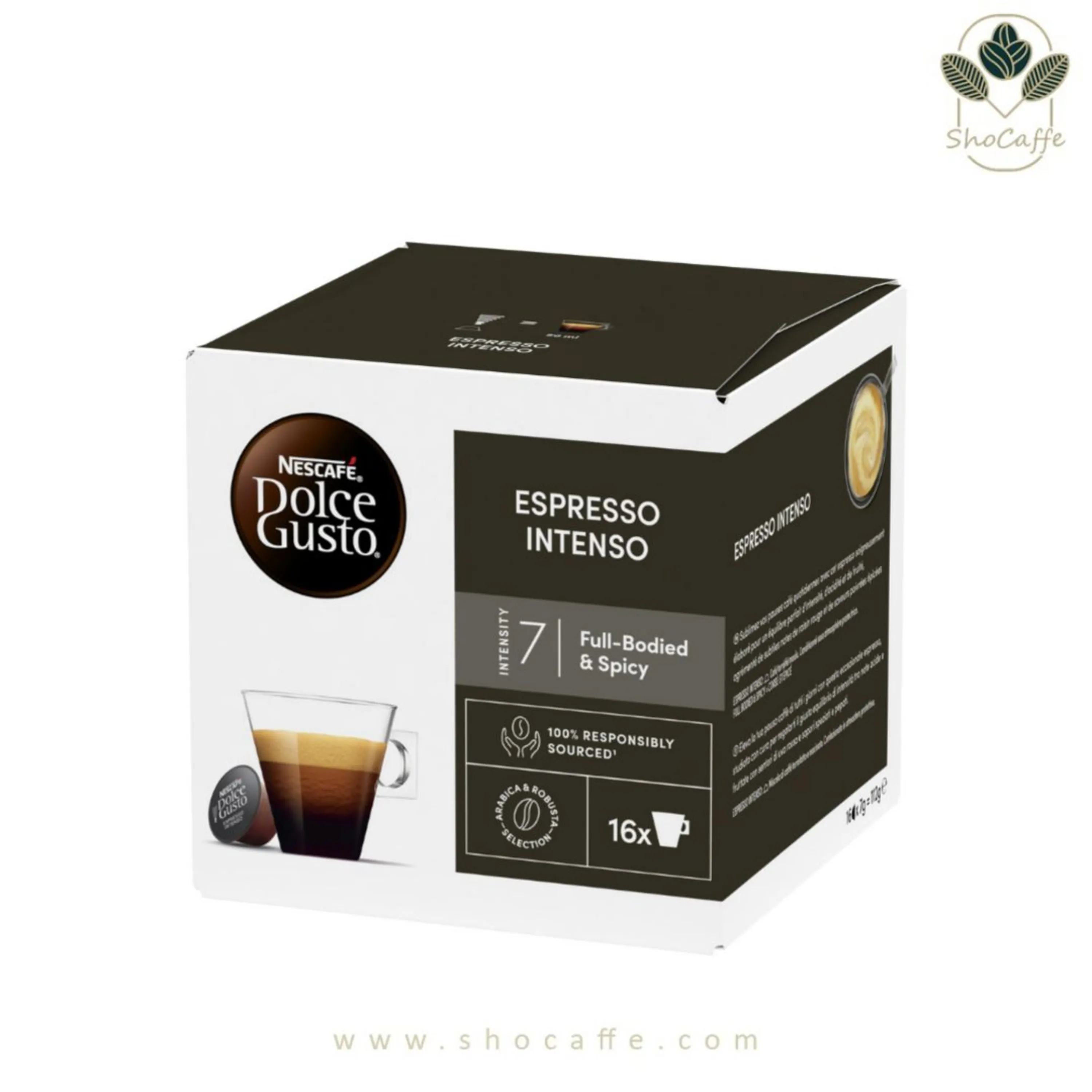 کپسول قهوه دولچه گوستو مدل اسپرسو اینتنسو Espresso Intenso کپسول قهوه دولچه گوستو مدل اسپرسو اینتنسو Espresso Intenso